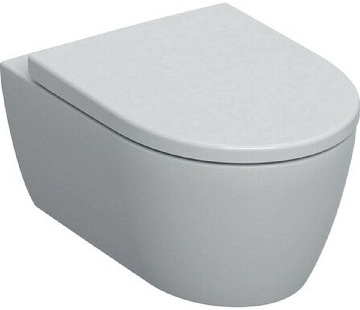 Geberit iCon wandcloset diepspoel combipack met TurboFlush en Quick Release, SoftClose zitting