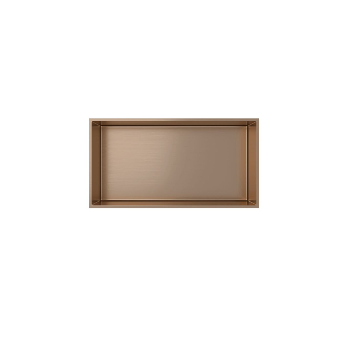 Aloni inbouwnis Geborsteld koper 30x60 #kleur_geborsteld-koper