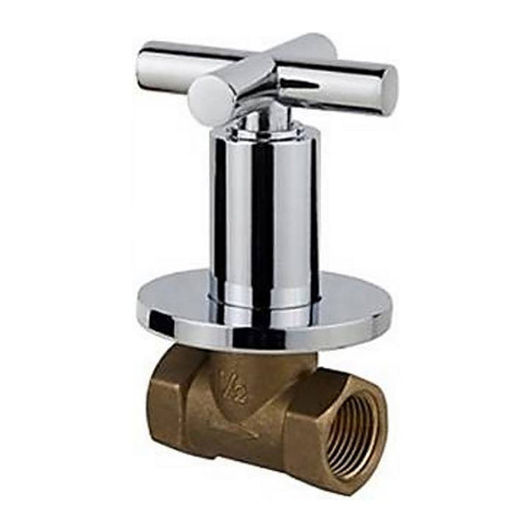 Aloni Cross inbouw hoekstopkraan 1/2×1/2