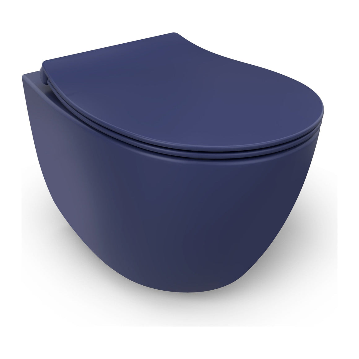 Isvea Sentimenti Hangtoilet - Donkerblauw #variant_56361515614532