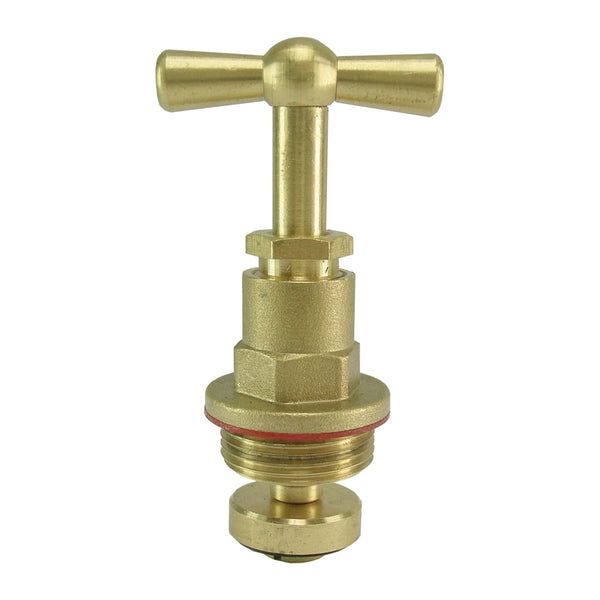 Riko bovendeel stopkraan messing 22 mm