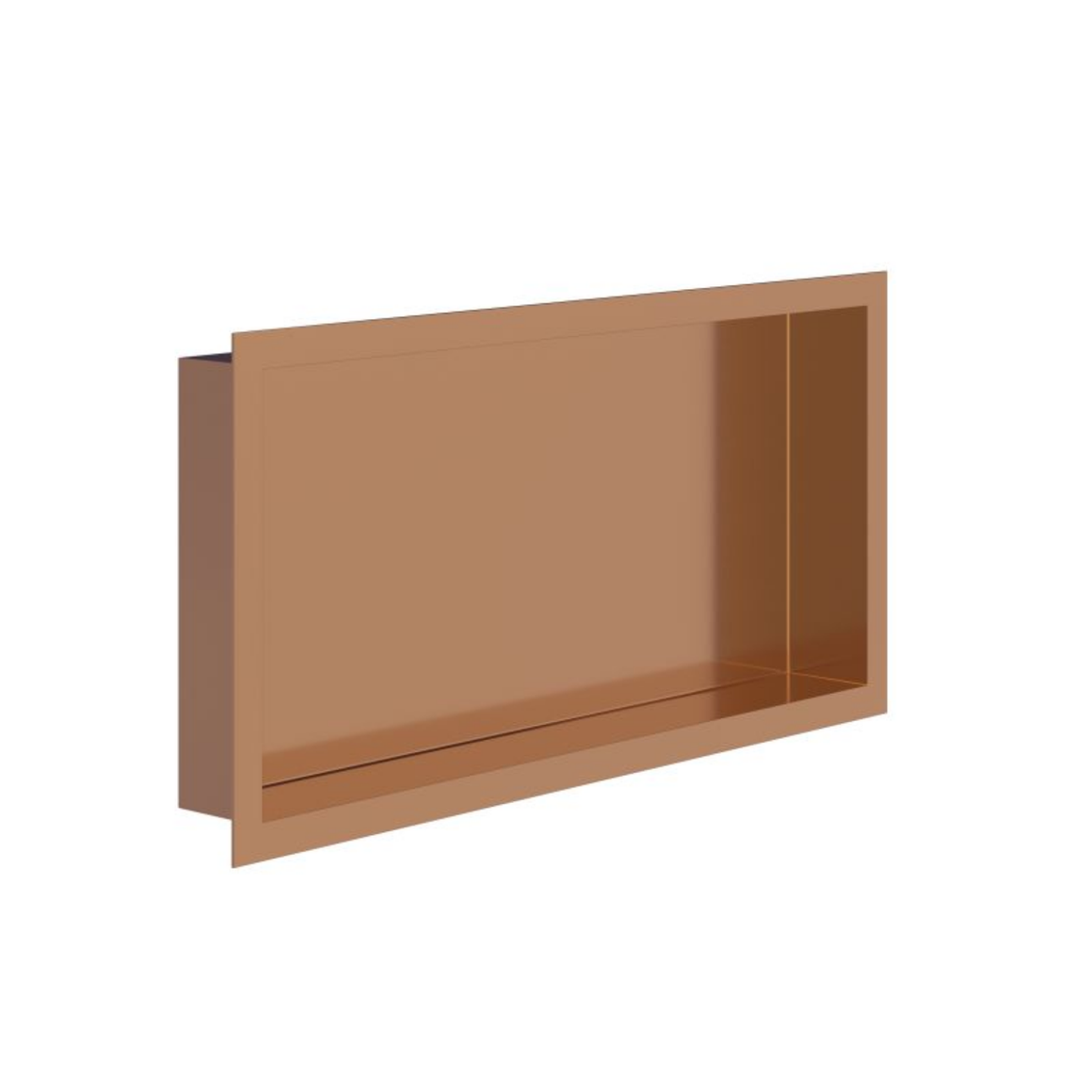 Aloni inbouwnis Geborsteld koper 30x60 #kleur_geborsteld-koper