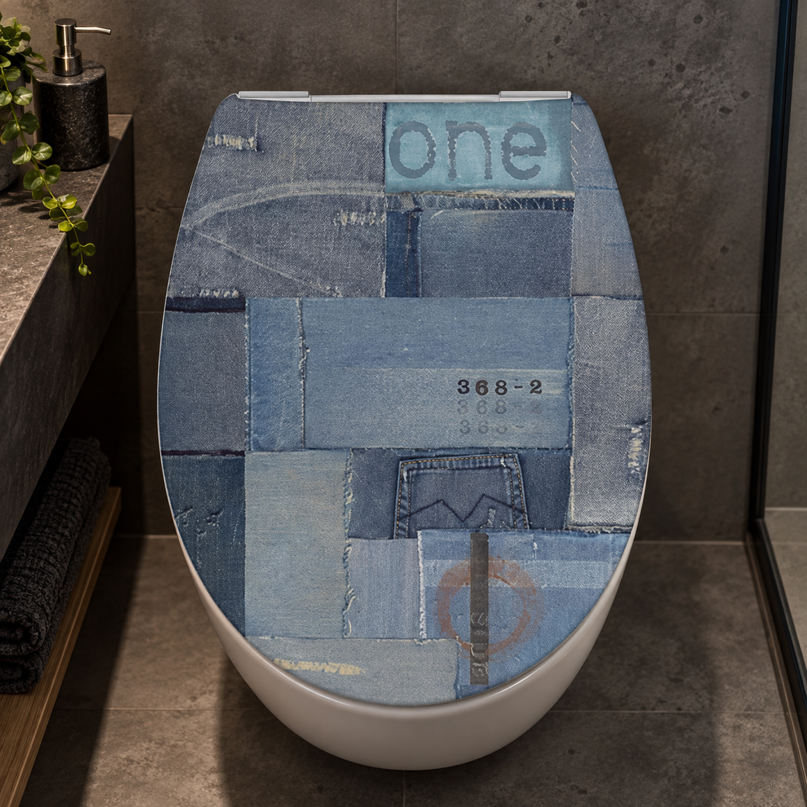 Cedo 163818 toiletzitting in badkamer - tweede sfeerbeeld
