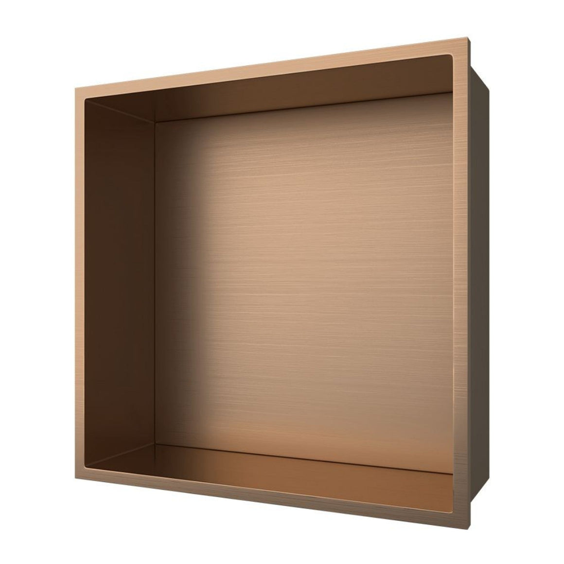 Aloni inbouwnis Geborsteld koper 30x30 #kleur_geborsteld-koper