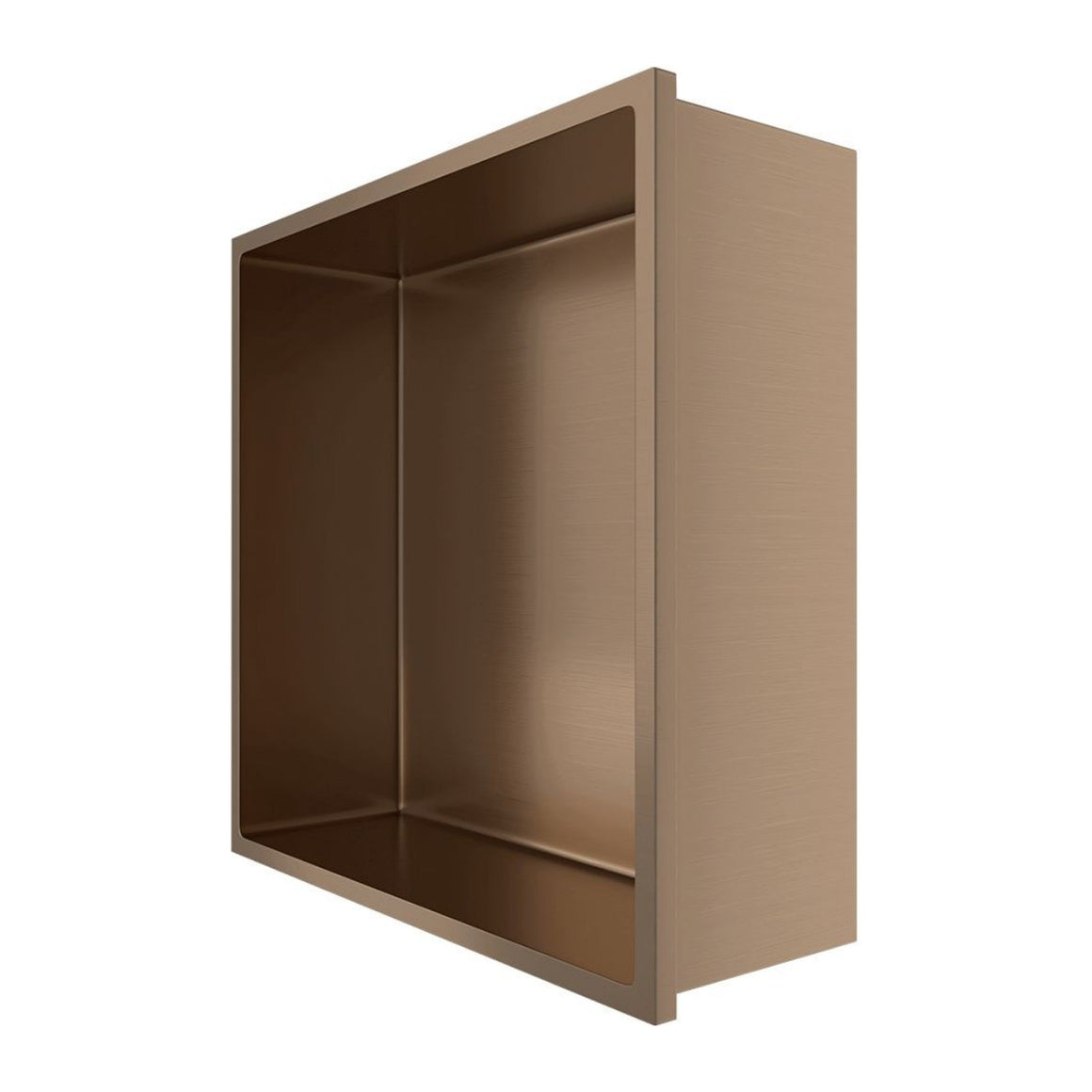 Aloni inbouwnis Geborsteld koper 30x30 #kleur_geborsteld-koper