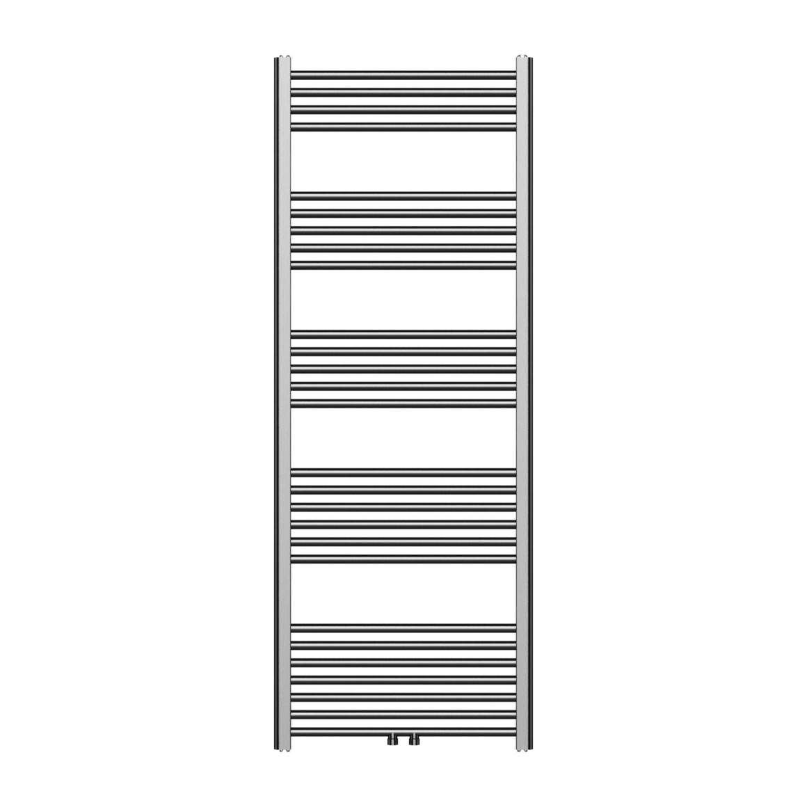 BELRAD Badkamer Radiator Gunmetal Grijs – Middenaansluiting