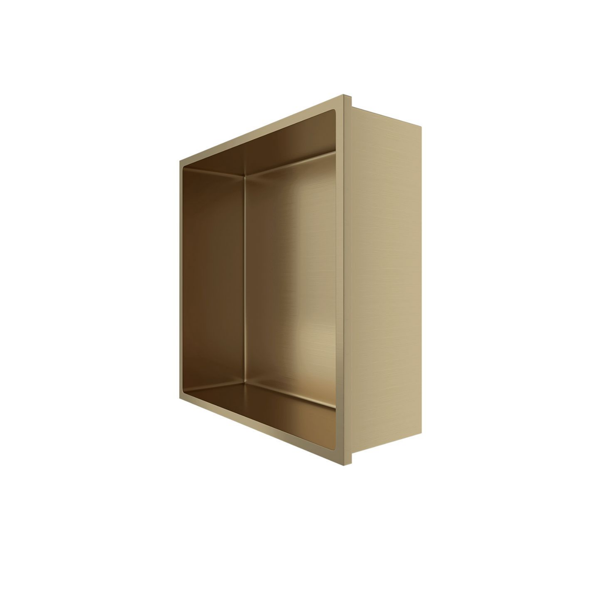 Aloni inbouwnis Geborsteld goud 30x30 #kleur_geborsteld-goud