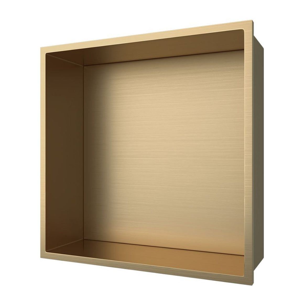 Aloni inbouwnis Geborsteld goud 30x30 #kleur_geborsteld-goud