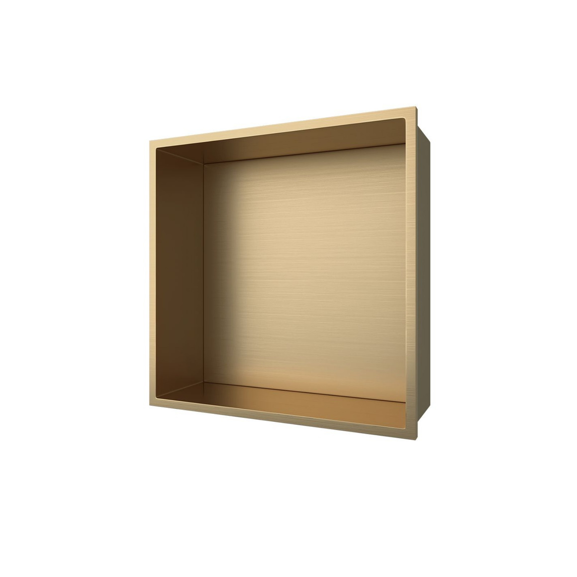 Aloni inbouwnis Geborsteld goud 30x30 #kleur_geborsteld-goud