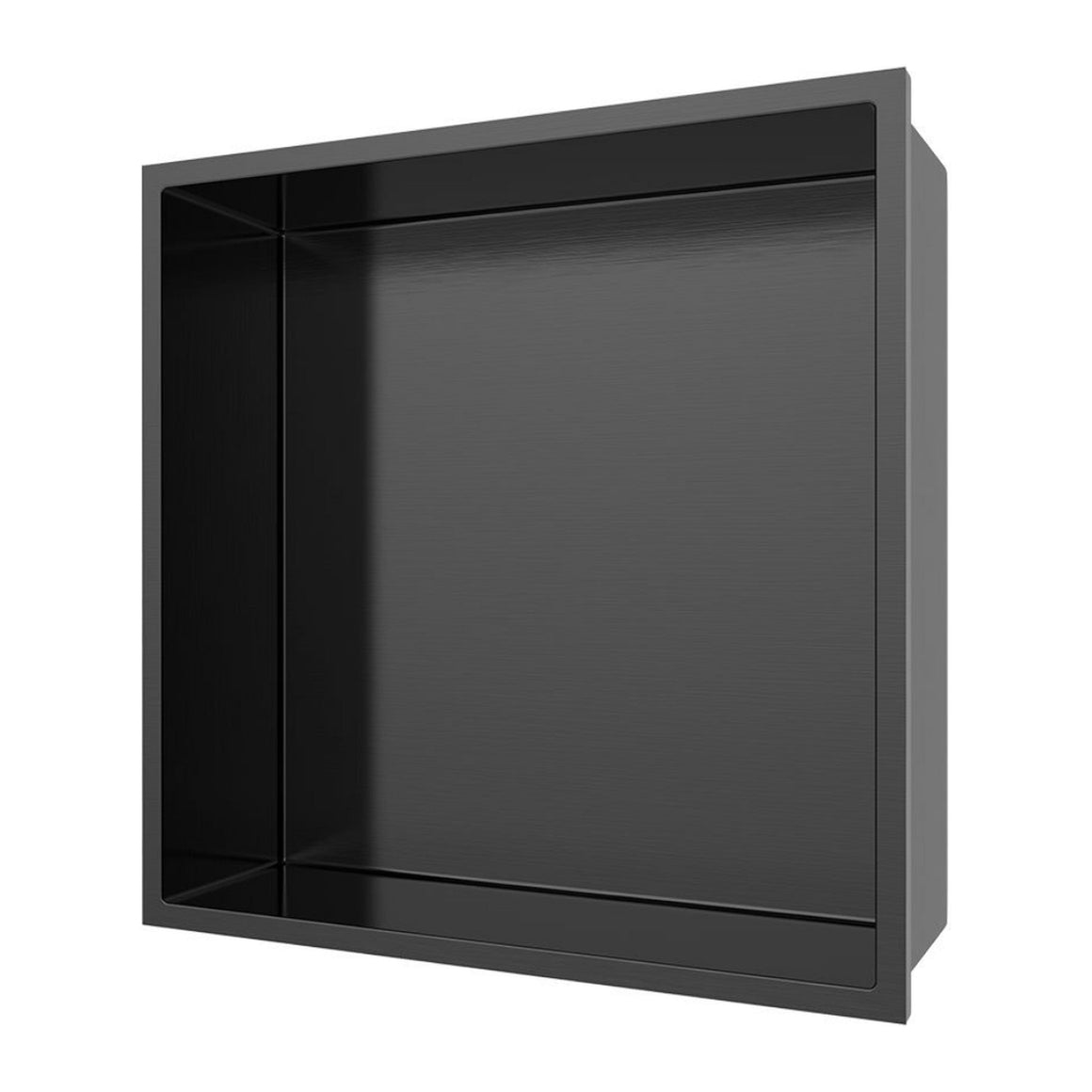 Aloni inbouwnis Gunmetal grijs 30x30 #kleur_gunmetal-grijs
