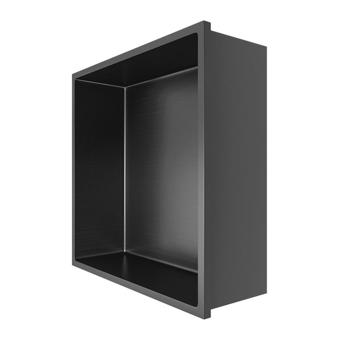 Aloni inbouwnis Gunmetal grijs 30x30 #kleur_gunmetal-grijs