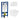 DutchLine Avva met bidet glans wit toiletset met Geberit UP320 inbouwreservoir en DutchLine drukplaat glans wit