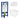 DutchLine Brilla glans wit toiletset met Geberit UP320 inbouwreservoir en DutchLine drukplaat glans wit