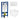 DutchLine Brilla glans wit toiletset met Geberit UP320 inbouwreservoir en DutchLine drukplaat mat wit