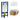 DutchLine Luccio Rimless geborsteld goud toiletset met Geberit UP320 inbouwreservoir en DutchLine drukplaat glans wit