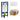 DutchLine Luccio Rimless geborsteld goud toiletset met Geberit UP320 inbouwreservoir en DutchLine drukplaat mat wit
