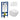 DutchLine Luccio Rimless mat wit toiletset met Geberit UP320 inbouwreservoir en DutchLine drukplaat glans wit