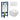 DutchLine Luccio Rimless mat wit toiletset met Geberit UP320 inbouwreservoir en DutchLine drukplaat mat wit