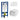 DutchLine Luccio Rimless Ondiep mat wit toiletset met Geberit UP320 inbouwreservoir en DutchLine drukplaat glans wit