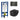 DutchLine Luccio Rimless Ondiep mat zwart toiletset met Geberit UP320 inbouwreservoir en DutchLine drukplaat gunmetal