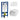 DutchLine Luccio Rimless Ondiep met bidet glans wit toiletset met Geberit UP320 inbouwreservoir en DutchLine drukplaat glans wit