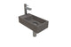 Quartz beton/chroom