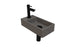 Quartz beton/mat zwart