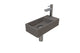 Quartz beton/chroom