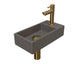 Quartz beton/mat goud
