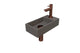 Quartz beton/Mat rose goud