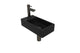 Quartz zwart/metal black
