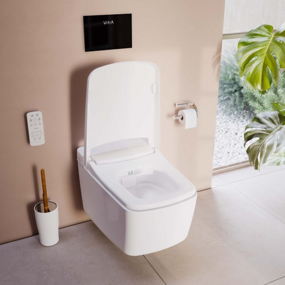 VitrA V-Care Prime Lite 2.0 Smart Japans Toilet met Bidet incl. Afstandsbediening