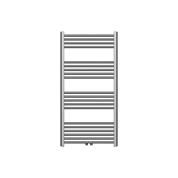 BELRAD Badkamer Radiator Gunmetal Grijs – Middenaansluiting