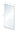 Wiesbaden Slim glasplaat nano helder glas 80 cm - technische tekening