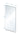 Wiesbaden Slim glasplaat nano helder glas 110 cm - technische tekening