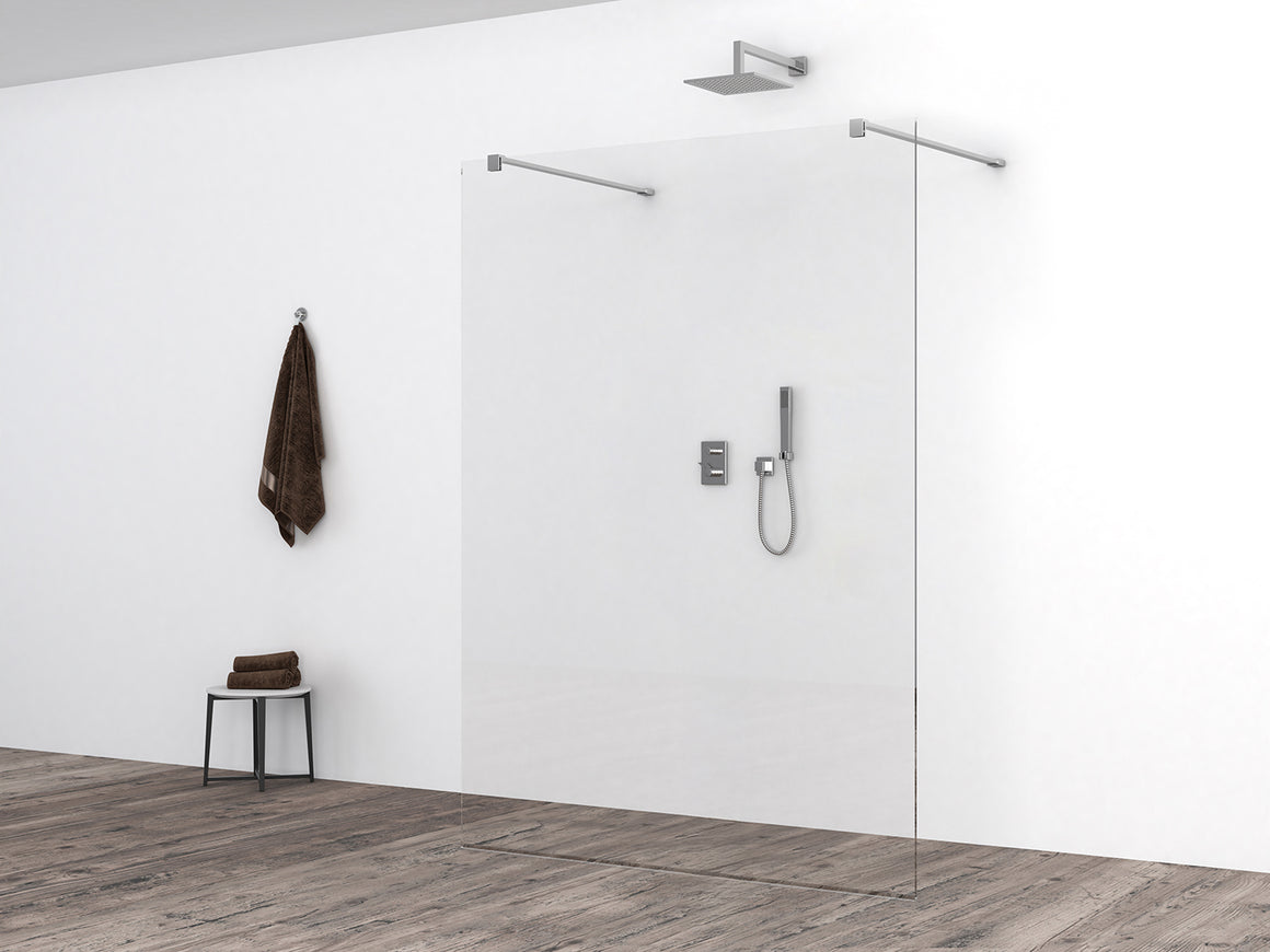 Wiesbaden Slim glasplaat nano helder glas 140 cm - sfeerbeeld