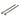 Wiesbaden Wiesbaden Slim set stabilisatiestangen 120 cm voor vrijstaande inloopdouches Chroom - productfoto