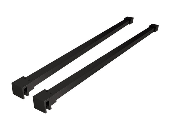 Wiesbaden Slim set stabilisatiestangen 120 cm voor vrijstaande inloopdouches