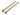 Wiesbaden Wiesbaden Slim set stabilisatiestangen 120 cm voor vrijstaande inloopdouches Geborsteld messing - productfoto