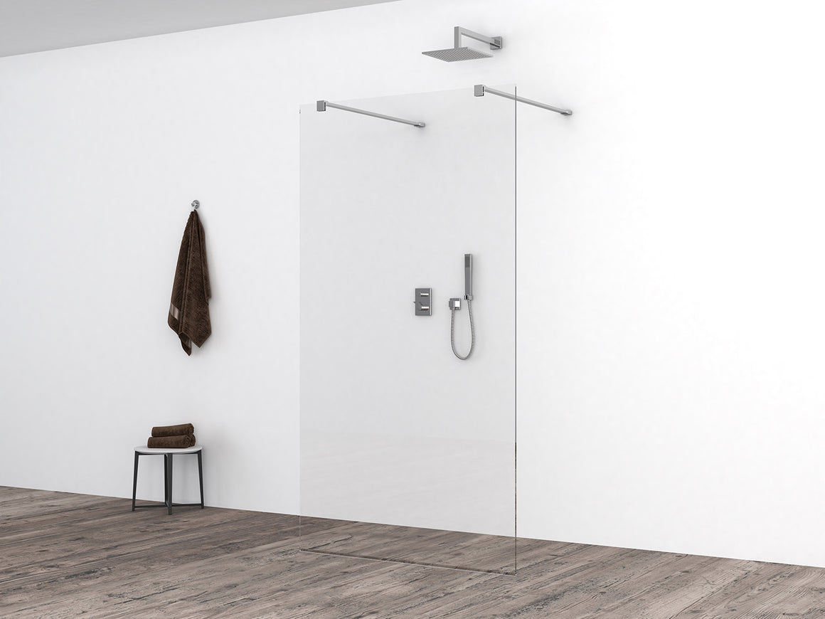 Wiesbaden Slim glasplaat nano helder glas 105 cm - detailfoto