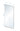 Wiesbaden Slim glasplaat nano helder glas 105 cm - technische tekening