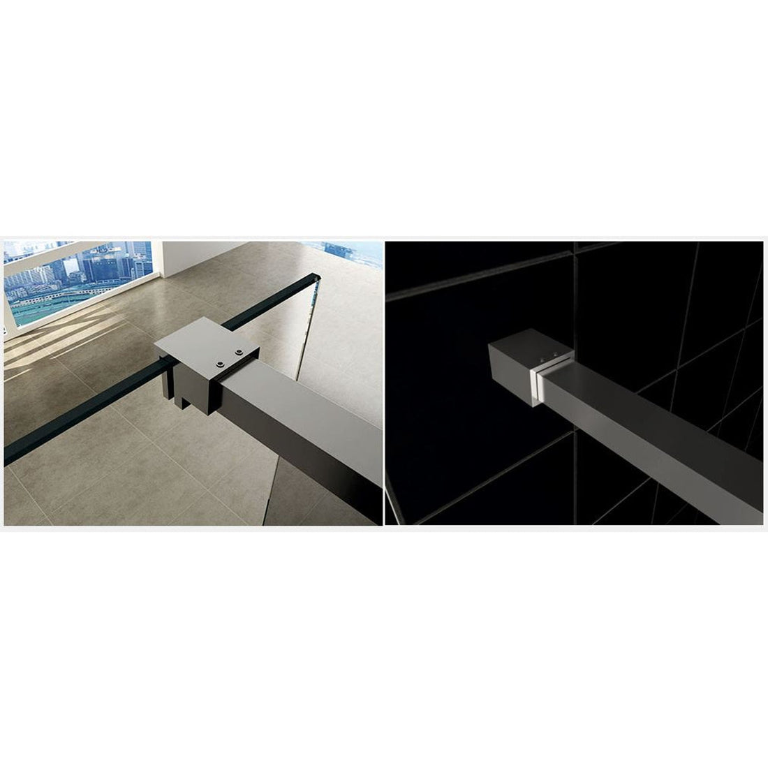 Wiesbaden Slim stabilisatiestang Chroom - sfeerbeeld