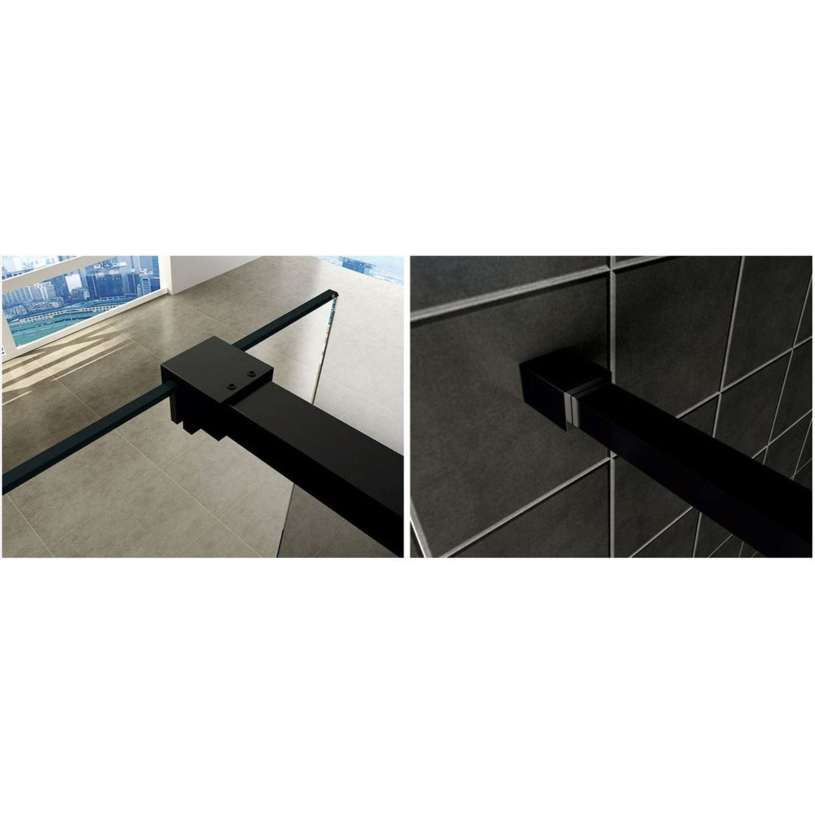 Wiesbaden Slim stabilisatiestang Mat zwart - sfeerbeeld