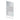 Wiesbaden Slim glasplaat nano rookglas met melkglas middenband 90 cm - technische tekening