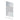 Wiesbaden Slim glasplaat nano rookglas met melkglas middenband 110 cm - technische tekening