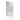 Wiesbaden Slim glasplaat nano rookglas met melkglas middenband 120 cm - technische tekening