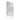 Wiesbaden Slim glasplaat nano rookglas met melkglas middenband 140 cm - technische tekening