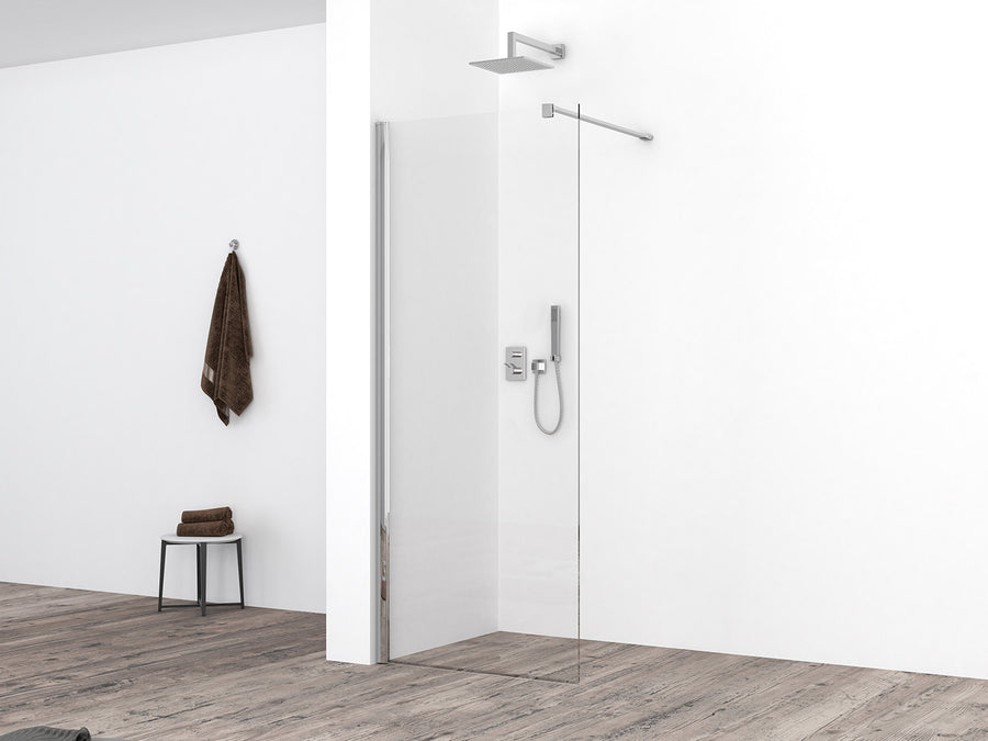 Wiesbaden Comfort inloopdouche 2000 x nano helder glas 500 x 2000 mm - detailfoto
