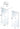 Wiesbaden Comfort inloopdouche 2000 x nano helder glas 900 x 2000 mm - technische tekening