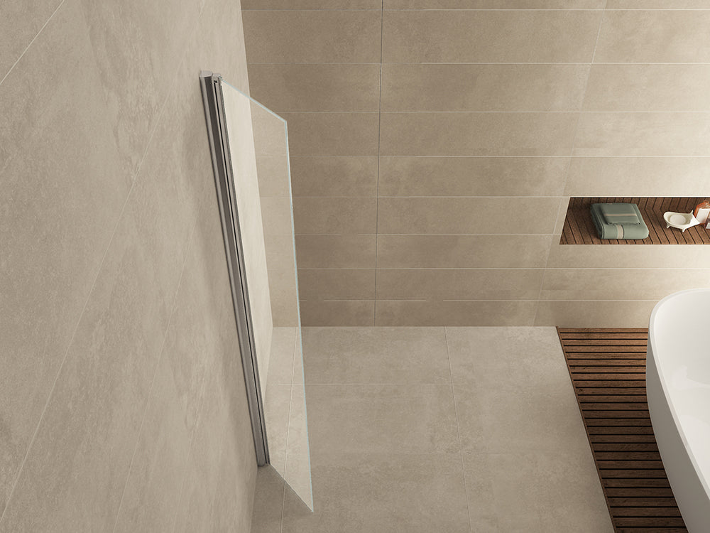 Wiesbaden Comfort zijwand draaibaar met muurprofiel - detailfoto